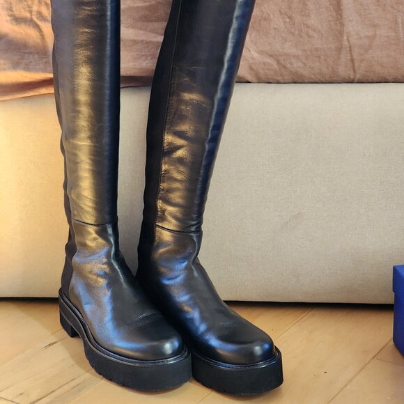 Stuart Weitzman Ultralift Boots Sz 40 - Picture 1 of 8